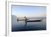 Intha Ethnic Group Fisherman, Inle Lake, Shan State, Myanmar (Burma), Asia-Nathalie Cuvelier-Framed Photographic Print