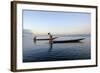 Intha Ethnic Group Fisherman, Inle Lake, Shan State, Myanmar (Burma), Asia-Nathalie Cuvelier-Framed Photographic Print