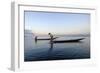 Intha Ethnic Group Fisherman, Inle Lake, Shan State, Myanmar (Burma), Asia-Nathalie Cuvelier-Framed Photographic Print