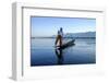 Intha Ethnic Group Fisherman, Inle Lake, Shan State, Myanmar (Burma), Asia-Nathalie Cuvelier-Framed Photographic Print