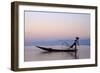 Intha Ethnic Group Fisherman, Inle Lake, Shan State, Myanmar (Burma), Asia-Nathalie Cuvelier-Framed Photographic Print