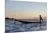 Intha Ethnic Group Fisherman, Inle Lake, Shan State, Myanmar (Burma), Asia-Nathalie Cuvelier-Mounted Photographic Print