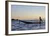 Intha Ethnic Group Fisherman, Inle Lake, Shan State, Myanmar (Burma), Asia-Nathalie Cuvelier-Framed Photographic Print