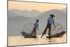 Intha Fisherman, Shan State, Inle Lake, Myanmar (Burma)-Peter Adams-Mounted Photographic Print