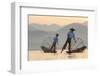 Intha Fisherman, Shan State, Inle Lake, Myanmar (Burma)-Peter Adams-Framed Photographic Print