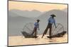 Intha Fisherman, Shan State, Inle Lake, Myanmar (Burma)-Peter Adams-Mounted Photographic Print