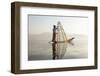 Intha Fisherman, Shan State, Inle Lake, Myanmar (Burma)-Peter Adams-Framed Photographic Print