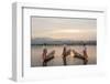 Intha Fisherman, Shan State, Inle Lake, Myanmar (Burma)-Peter Adams-Framed Photographic Print