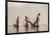 Intha Fisherman, Shan State, Inle Lake, Myanmar (Burma)-Peter Adams-Framed Photographic Print