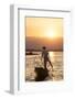 Intha Fisherman, Shan State, Inle Lake, Myanmar (Burma)-Peter Adams-Framed Photographic Print