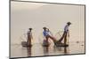 Intha Fisherman, Shan State, Inle Lake, Myanmar (Burma)-Peter Adams-Mounted Photographic Print