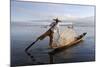 Intha Leg-Rower Fisherman, Inle Lake, Shan State, Myanmar (Burma), Asia-Stuart Black-Mounted Photographic Print