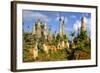 Inthein (Indein), Paya Shwe Inn Thein, Group of Stupas Dated 17th to 18th Century-Nathalie Cuvelier-Framed Photographic Print