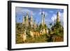 Inthein (Indein), Paya Shwe Inn Thein, Group of Stupas Dated 17th to 18th Century-Nathalie Cuvelier-Framed Photographic Print