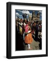 Inti Rayma Festival, Cuzco, Peru, South America-Rob Cousins-Framed Premium Photographic Print