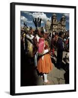 Inti Rayma Festival, Cuzco, Peru, South America-Rob Cousins-Framed Photographic Print