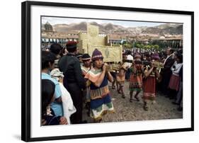 Inti Rayma Festival, Cuzco, Peru, South America-Rob Cousins-Framed Photographic Print