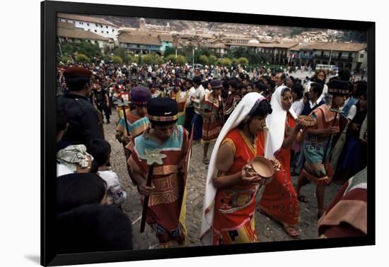 Inti Rayma Festival, Cuzco, Peru, South America-Rob Cousins-Framed Photographic Print