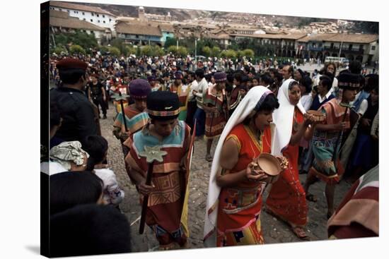 Inti Rayma Festival, Cuzco, Peru, South America-Rob Cousins-Stretched Canvas