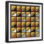 Inti Wing Grid-Belen Mena-Framed Giclee Print