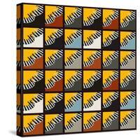 Inti Wing Grid-Belen Mena-Stretched Canvas