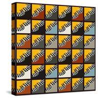 Inti Wing Grid-Belen Mena-Stretched Canvas