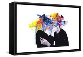 Intimacy on Display-Agnes Cecile-Framed Stretched Canvas