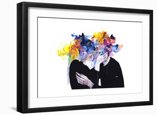 Intimacy on Display-Agnes Cecile-Framed Premium Giclee Print