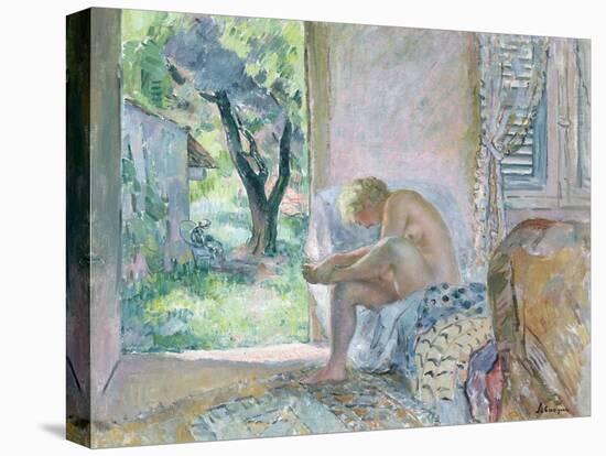 Intimacy, or Waking Up-Henri Lebasque-Stretched Canvas