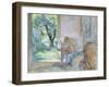 Intimacy, or Waking Up-Henri Lebasque-Framed Giclee Print