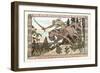 Into Battle-Ivan Bilibin-Framed Art Print