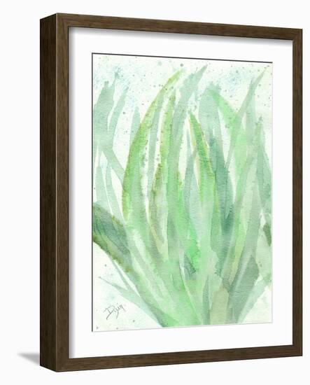 Into Green 1-Beverly Dyer-Framed Art Print