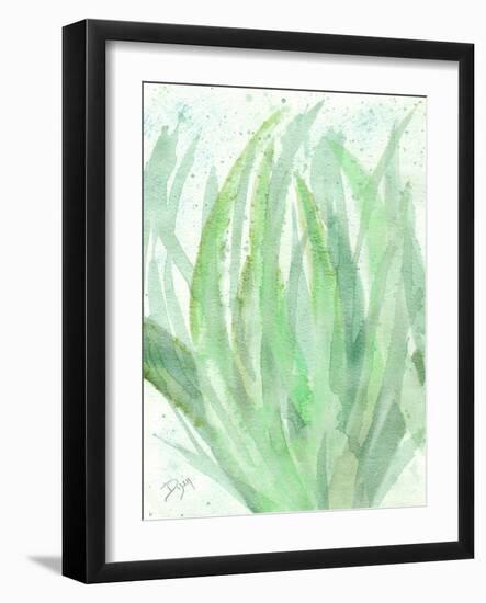 Into Green 1-Beverly Dyer-Framed Art Print