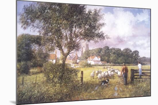 Into New Pastures-Clive Madgwick-Mounted Giclee Print