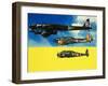 Into the Blue: French Aircraft of World War II-Wilf Hardy-Framed Giclee Print