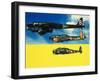 Into the Blue: French Aircraft of World War II-Wilf Hardy-Framed Giclee Print