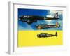 Into the Blue: French Aircraft of World War II-Wilf Hardy-Framed Giclee Print