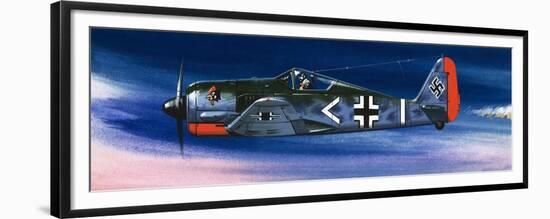 Into the Blue: German Aircraft of World War II-Wilf Hardy-Framed Premium Giclee Print