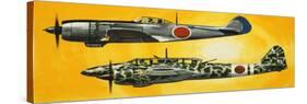 Into the Blue: Japanese Aircraft of World War II-Wilf Hardy-Stretched Canvas
