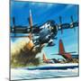 Into the Blue: South Pole Air Base-Wilf Hardy-Mounted Giclee Print