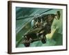 Into the Blue: The Flying Jeep-Wilf Hardy-Framed Giclee Print