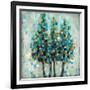 Into the Blue-Wani Pasion-Framed Art Print