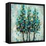 Into the Blue-Wani Pasion-Framed Stretched Canvas