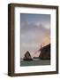 Into The Fog Zone North Fort Baker View  Golden Gate Bridge San Francisco-Vincent James-Framed Photographic Print