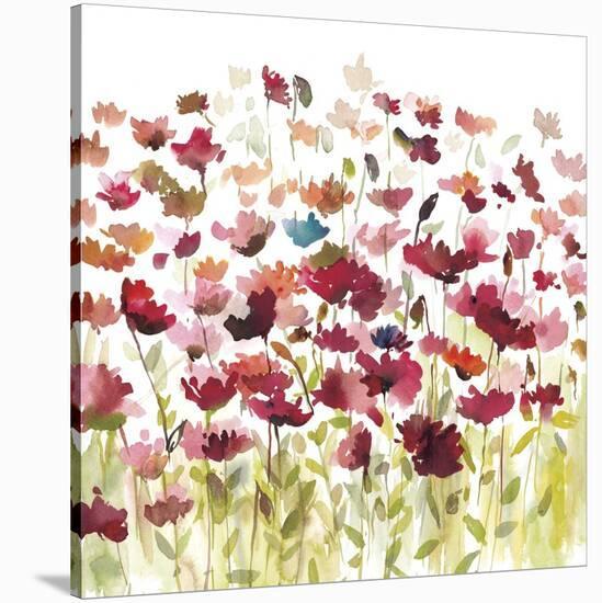 Into the Garden-Rebecca Meyers-Stretched Canvas