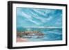 Into the Horizon II-Julie DeRice-Framed Art Print