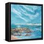 Into the Horizon Square II-Julie DeRice-Framed Stretched Canvas