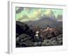 Into the Jackson Hole Country, 1937-Frank Tenney Johnson-Framed Giclee Print