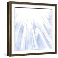 Into the Light of Heaven Enter Holy Souls Who Have Been Purified. They Enter without Pain; There Is-Elizabeth Wang-Framed Giclee Print