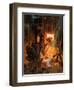 Into the Mouth of Hell (Oil on Board)-Terence Cuneo-Framed Giclee Print